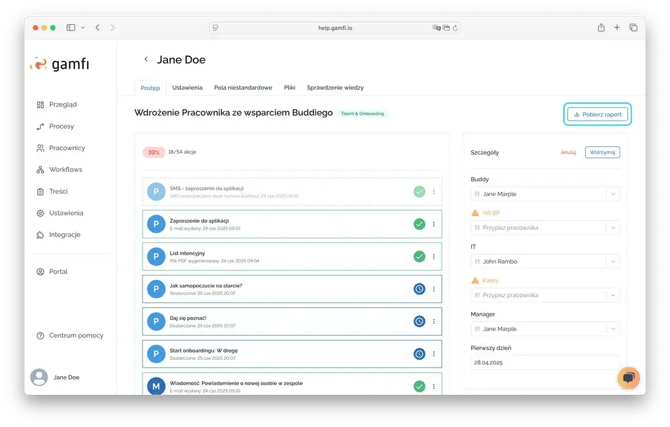 Jak sprawdzić status poszczególnych Akcji w Procesie_2
