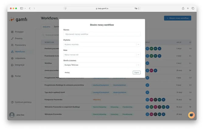 Jak utworzyć nowy Workflow_2
