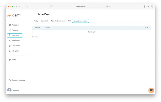 Jak zweryfikować wiedzę przekazaną Użytkownikom_10