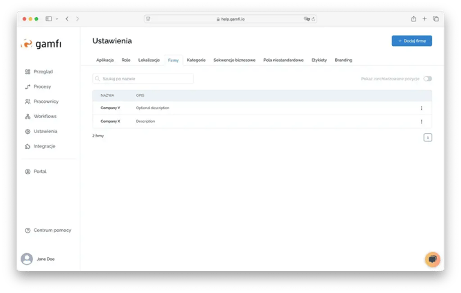 What can you configure in the Settings tab_4