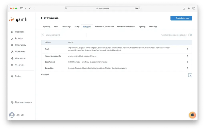 What can you configure in the Settings tab_5